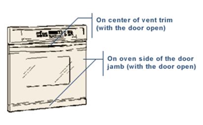 General Electric wall mounted oven repair